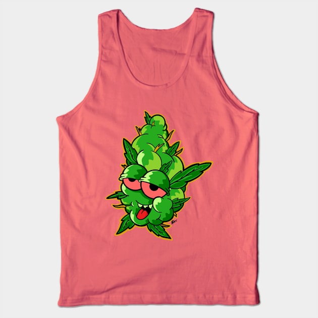 Monster Bud Tank Top by PrettyGoodPosters